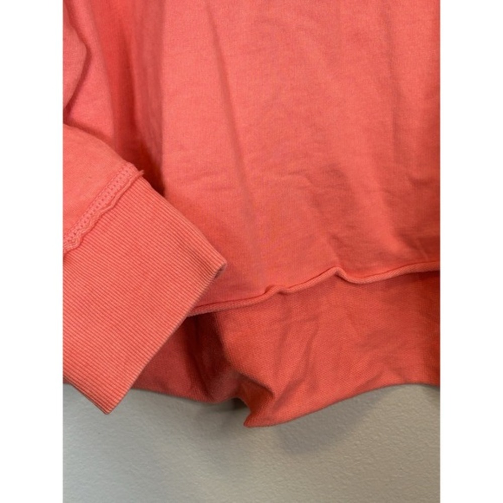 NEW Aerie Coral L/S High Low Oversized Sweater Medium Lightweight Athleisure - Picture 6 of 7